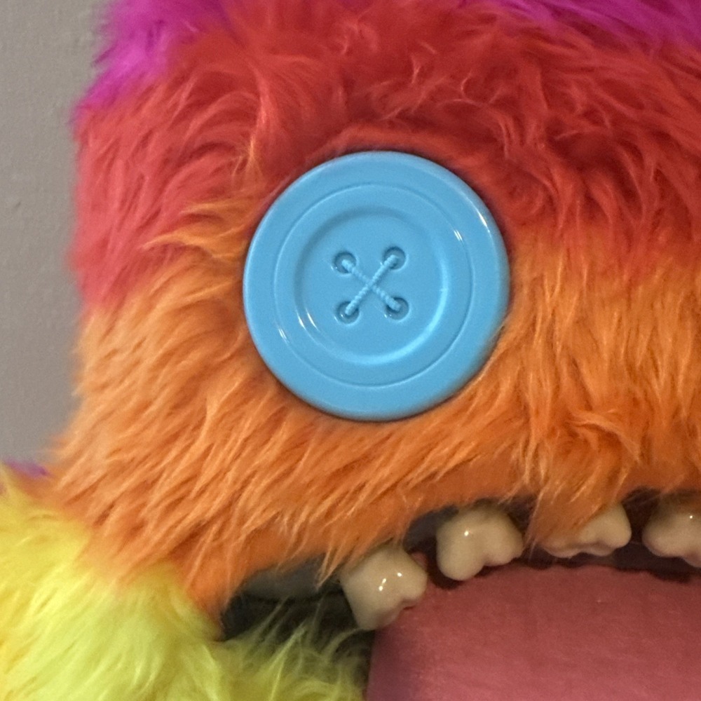 BIGG FUGGLER Fugg Oogah Boogah 17" Rainbow Plush Tie-dye‎ XL Big NEW - Picture 3 of 12